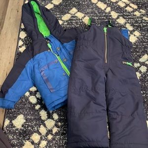 Carter's Blue and Green Kids Matching Set